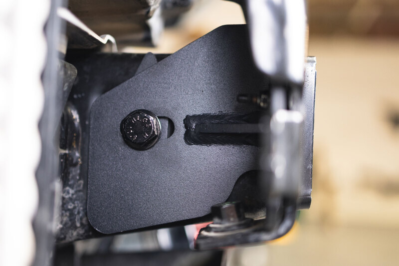 Ford Bronco Front Bumper Reinforcement Brackets - DV8 Offroad - Frame Horn Reinforcement - Black - `21-`25